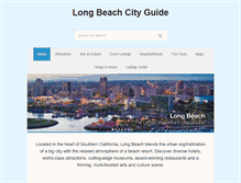 Tablet Screenshot of lbcityguide.com